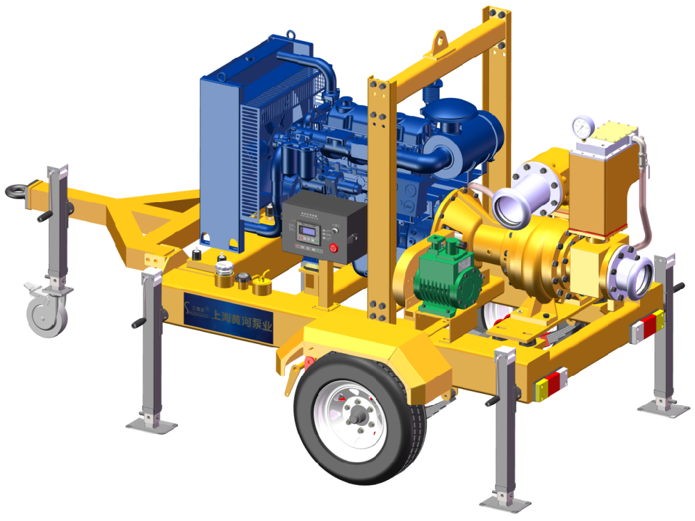 HPD系列真空自吸排水泵车